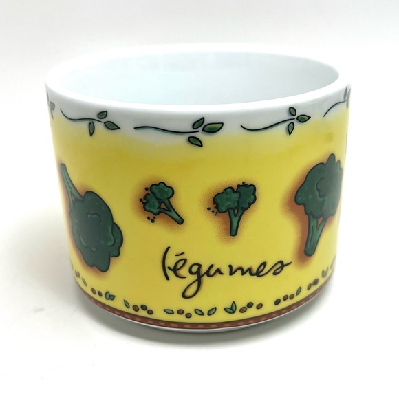 VINTAGE JOCHA MSC "BROCOLIS" SOUP CUP/ BOWL/ MUG LARGE -14 oz KITCHEN DECOR - Picture 2 of 8